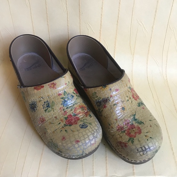 Dansko Patterned Clogs - Picture 2 of 6